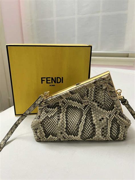 fendi first python|Fendi First Bag Python Small .